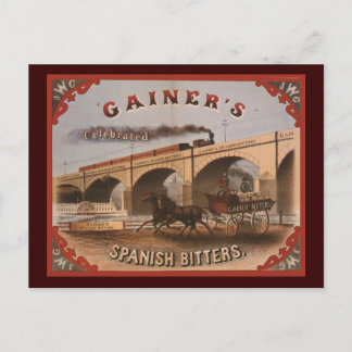 Gainers spanska Bitters Vykort
