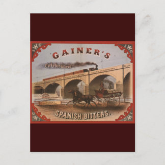 Gainers spanska Bitters Vykort