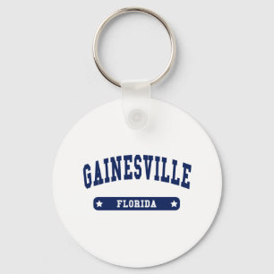 Gainesville Florida College Stil T-skjortor Nyckelring