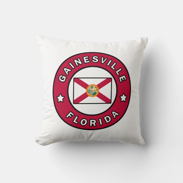 Gainesville Florida Kudde (Framsida)