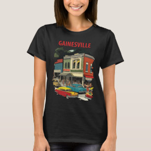 Gainesville Historisk Street Car Resa T-Shirt