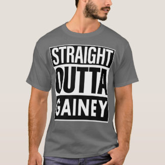 Gainey Namn Rak Outta Gainey T Shirt