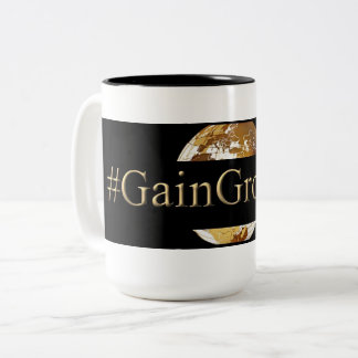 #GAINGROUNDS (TM) Två-Tonad MUGG