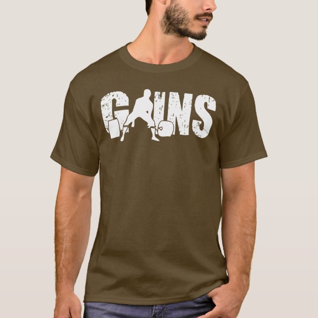 Gains Sumo Deadlift Bodybuilding Shirt Tee Shirt (Framsida)
