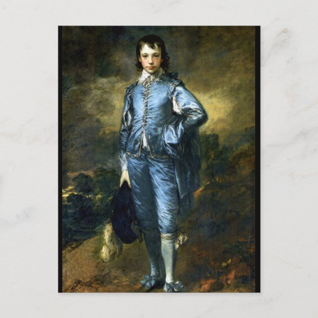 Gainsborough - Blue Boy Vykort (Framsida)