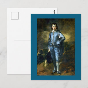 Gainsborough - Den blå pojken, Vykort