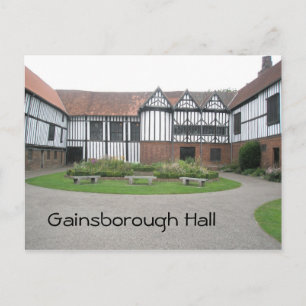 Gainsborough Hall Vykort