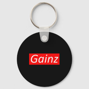 Gainz Bodybuilding Sport Fitness Gift Manar Women  Nyckelring
