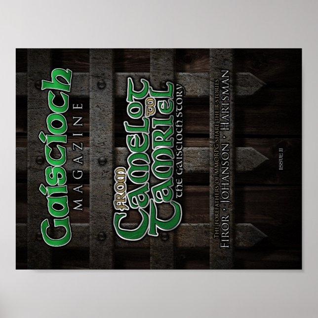 Gaiscioch Magazine Issue 2 Cover Poster (Framsidan)