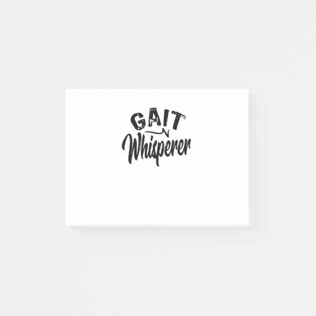Gait Whisperer Post-it Block (Framsida)