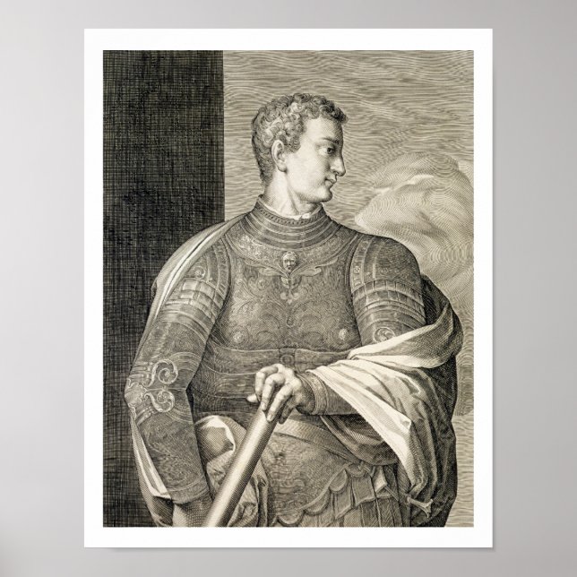 Gaius Caesar 'Caligula' (12-41 AD) kejsare i Rom Poster (Framsidan)