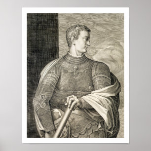 Gaius Caesar "Caligula" (ANNONS 12-41) kejsare av Poster