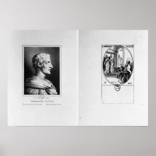 Gaius Cornelius Tacitus graverad av Julien Poster