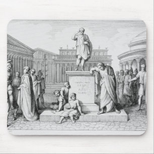 Gaius Gracchus som gråter för hans far Musmatta
