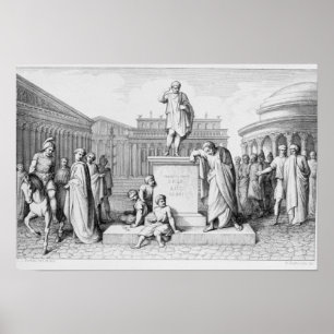 Gaius Gracchus Weeping före sitt Pappor Poster