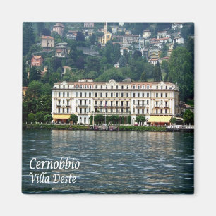 GAL026 CERNOBBIO, Sjö Como, Italien, Fridge Magnet