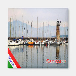 GAL034 DESENZANO, Sjö Garda, Italien, Fridge Magnet