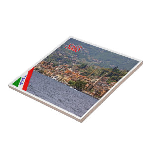 GAL104 SALO', Sjö Garda, Italien Kakelplatta