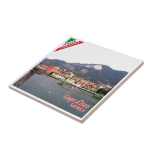 GAL107 SARNICO, Sjö Iseo, Italien, Fridge Kakelplatta