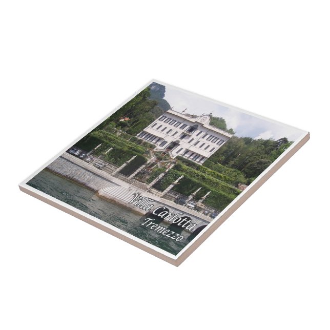 GAL128 TREMEZZO, Sjö Como, Italien Kakelplatta (Sidan)