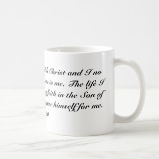 Gal.-2:20 Kaffemugg