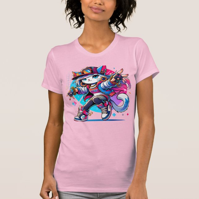 GAL CAT2 T SHIRT (Framsida)