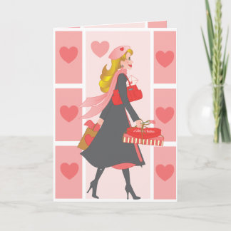 Gal VAlentine Helgkort