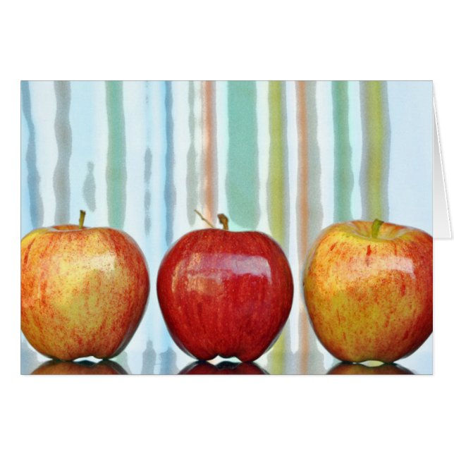 Gala Apples Hälsningskort (Framsidan Horizontal)