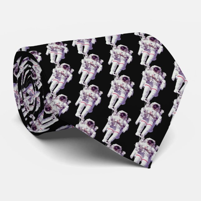 Galactic Astronaut Tie – Bold Space Elegance Slips (Rullad)
