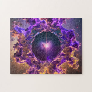Galactic awe-inspirerande vivid portal-händelshori pussel