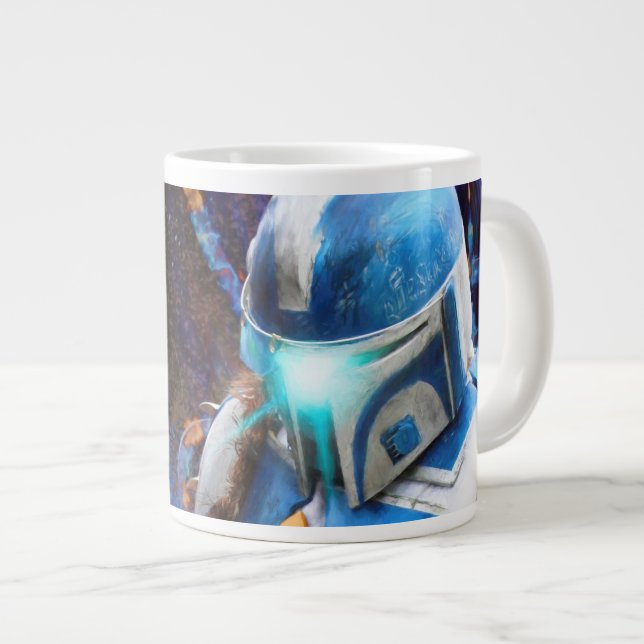 Galactic Bounty Hunter Jumbo Mugg (Framsida höger)