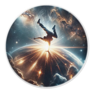 Galactic Breakdance Explosion in Deep Space Knopp
