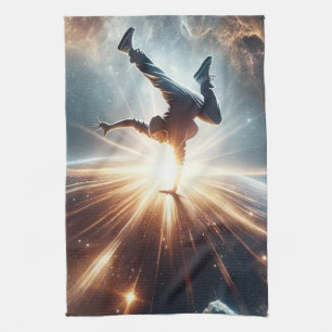 Galactic Breakdance Explosion in Deep Space Kökshandduk