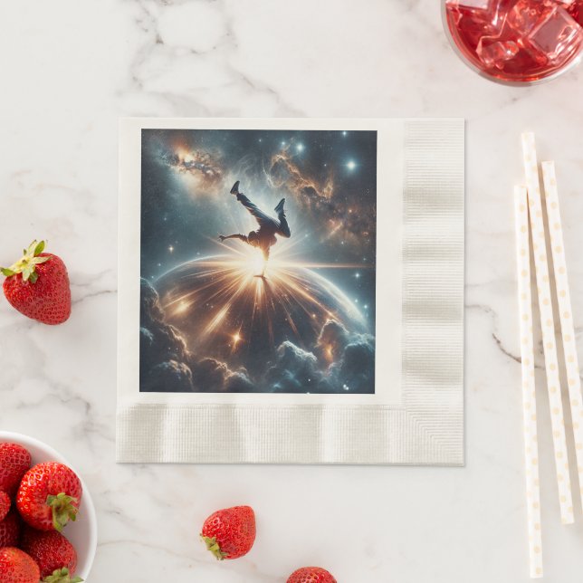 Galactic Breakdance Explosion in Deep Space Pappersservett (Insitu)