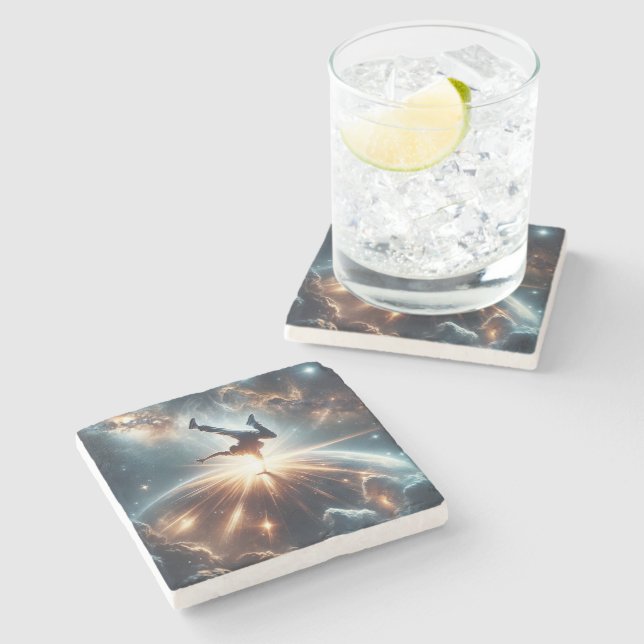 Galactic Breakdance Explosion in Deep Space Stenunderlägg (Sidan)