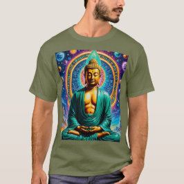 Galactic Buddha Zodiac Energy Shirt T Shirt