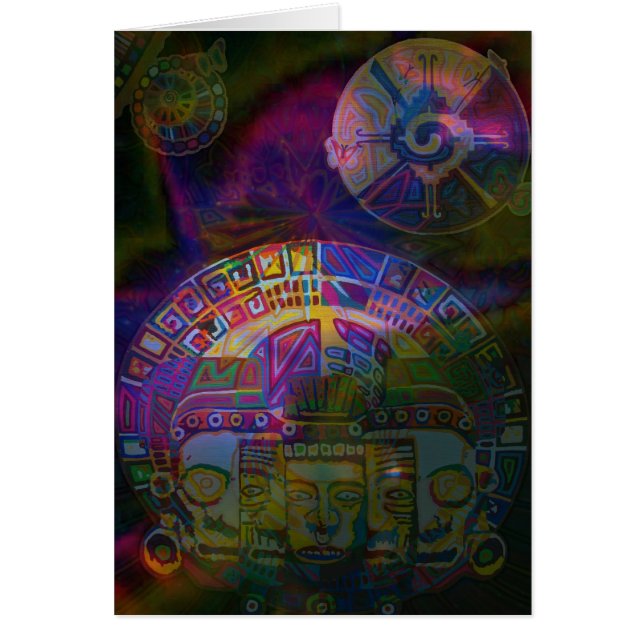 galactic butterfly digital - 2011 hälsningskort (Framsidan)