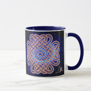 Galactic Celtic Kärlek Knot Mugg