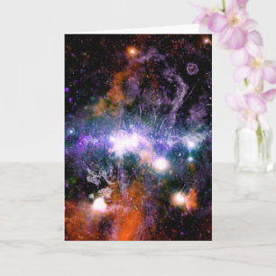 Galactic Center of Milky Way Galaxy X-Ray Hubble Kort
