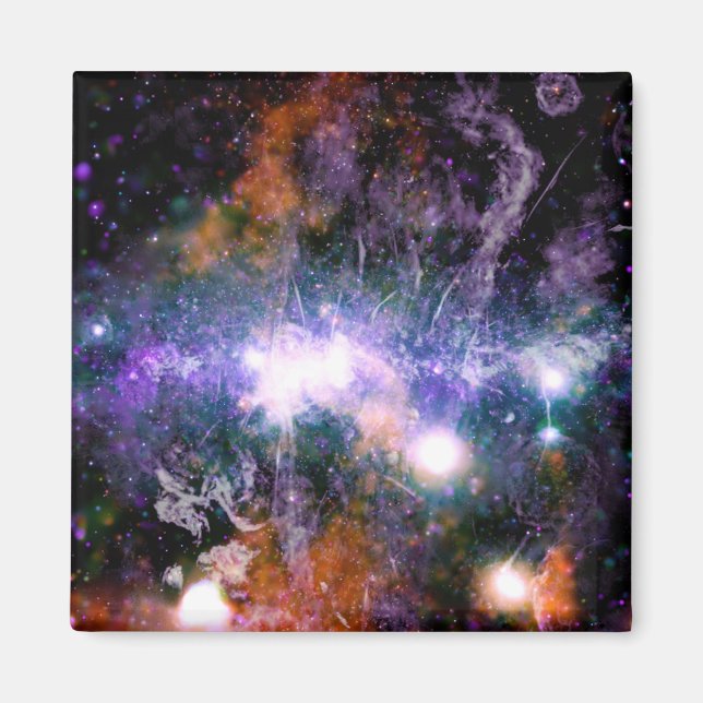 Galactic Center of Milky Way Galaxy X-Ray Hubble Magnet (Framsidan)