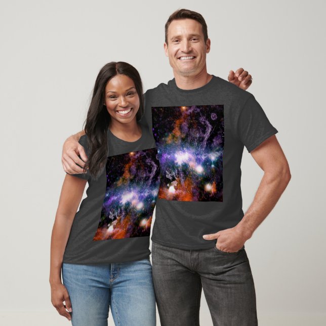 Galactic Center of Milky Way Galaxy X-Ray Hubble T Shirt (Unisex)