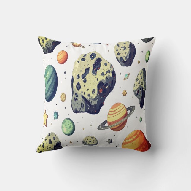 Galactic Comfort Cushion Space-Thame Pillow med Kudde (Baksida)