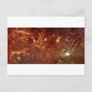 Galactic Core of the Milky Way Galaxy Vykort