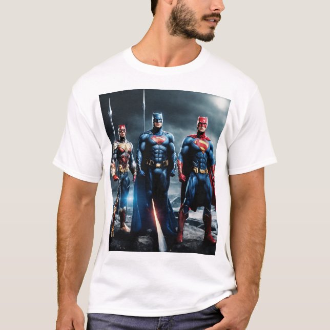 Galactic Defender Shirt" T Shirt (Framsida)