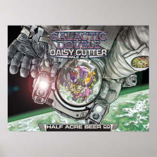 Galactic Dubbla Daisy Cutter 2015 Poster