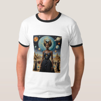 Galactic Empress Celestial Goddess T Shirt