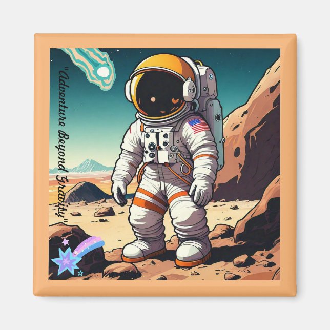 "Galactic Explorer" Magnet (Framsidan)