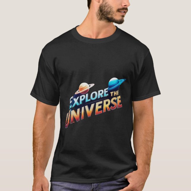 Galactic Explorer T Shirt (Framsida)