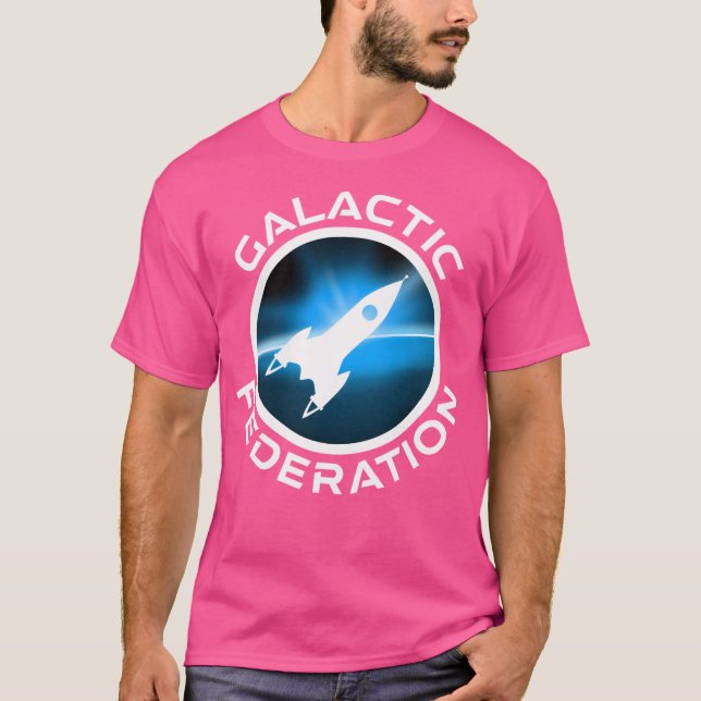 Galactic Federation Logotyp T Shirt (Framsida)
