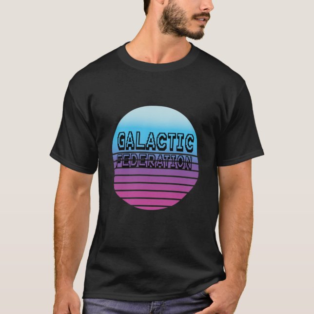 Galactic Federation T Shirt (Framsida)